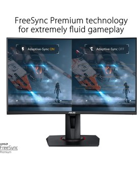 ASUS TUF Gaming VG27VQ - Ecran PC Gamer eSport 27" FHD - Dalle VA incurvée - 16:9 - 165Hz - 1ms - 1980x1080 - Display Port, HDMI