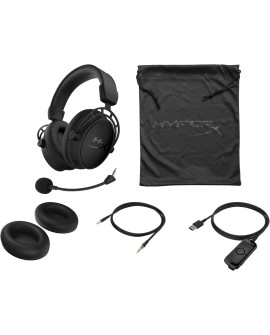 HyperX Cloud Alpha Wireless – Casque de jeu pour PC