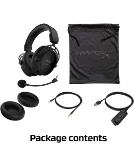 HyperX Cloud Alpha Wireless – Casque de jeu pour PC