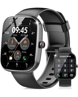 Montre Connectée Homme Femme, 1.91" HD Smartwatch avec Appel Bluetooth, 112+ Sportifs Montre Sport avec