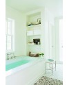 Tollens - Peinture Blanche Cuisines et Salle de bain - Résiste à l'Humidité et aux Moisissures - Velours - Blanc 1L  12m2