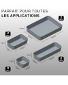 Ensemble de séparateurs de tiroirs VMbathrooms pour tous les besoins | Boîtes de rangement pratiques pour bureau | Séparateurs