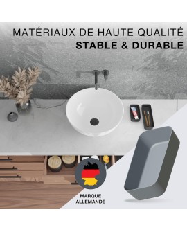 Ensemble de séparateurs de tiroirs VMbathrooms pour tous les besoins | Boîtes de rangement pratiques pour bureau | Séparateurs