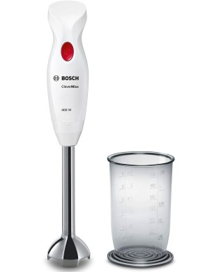 Bosch Electroménager - MSM14100 Mixeur Plongeant CleverMixx - Mixeur à main puissant 400 W - Pied mélangeur amovible avec