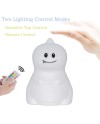 Tekemai Coloré Veilleuse Enfant, Toucher Lumière LED Lampe de Nuit, 9 Couleurs USB Rechargeable, Lampe de Silicone, Lampe de