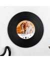 Wanapix | Vinyle Personnalisé | Chanson sur Spotify | Vinyle Décoratif Vintage| Pour la Table | Pieds de Support Inclus | Cadeau