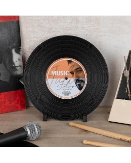 Wanapix | Vinyle Personnalisé | Chanson sur Spotify | Vinyle Décoratif Vintage| Pour la Table | Pieds de Support Inclus | Cadeau