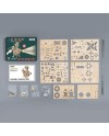 ROKR Kit de Construction en Bois 3D sans Colle Laser Cut Puzzles 3D Maquette Bois (Perpetual Calendar)