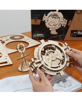 ROKR Kit de Construction en Bois 3D sans Colle Laser Cut Puzzles 3D Maquette Bois (Perpetual Calendar)