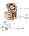 ROKR Kit de Construction en Bois 3D sans Colle Laser Cut Puzzles 3D Maquette Bois (Perpetual Calendar)