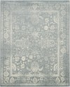 Safavieh Adirondack Collection Tapis Vintage à Poils Courts pour Salon, Salle à Manger, Chambre à Coucher Ivoire et Argent 91 x