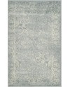 Safavieh Adirondack Collection Tapis Vintage à Poils Courts pour Salon, Salle à Manger, Chambre à Coucher Ivoire et Argent 91 x