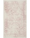 Safavieh Adirondack Collection Tapis Vintage à Poils Courts pour Salon, Salle à Manger, Chambre à Coucher Ivoire et Argent 91 x