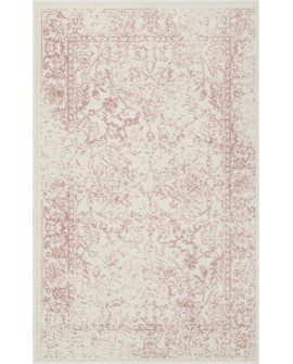 Safavieh Adirondack Collection Tapis Vintage à Poils Courts pour Salon, Salle à Manger, Chambre à Coucher Ivoire et Argent 91 x