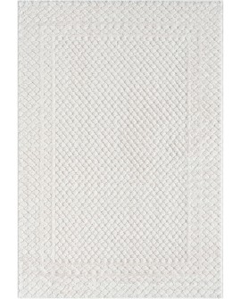 payé Tapis de couloir, 80 x 150 cm, à poils longs, bohème, crème, pastel, uni, motif moderne en losanges, scandinave, moelleux,