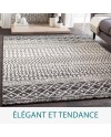 Livabliss Nice Tapis Géométrique Scandinave - Grand Tapis Salon, Salle à Manger, Chambre, Cuisine - Design Boheme Chic, Berbere