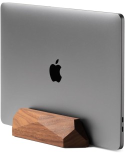 Oakywood Support Vertical Ordinateur Portable - Support Laptop Bureau - Compatible avec MacBook Pro, MacBook Air, iPad - en Bois