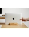 Oakywood Support Vertical Ordinateur Portable - Support Laptop Bureau - Compatible avec MacBook Pro, MacBook Air, iPad - en Bois