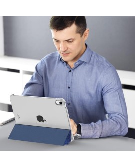 MoKo Coque pour iPad 10ème Génération 10,9 Pouces en 2022, Étui Mince en PC Translucide pour iPad 10ème Gén, iPad 10 Housse