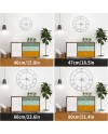 Mee 2ou Horloge Murale Design Moderne et Vintage, Silencieuse sans Tic-Tac, Grande Horloge Murale Géante XXL, Disponible en 40