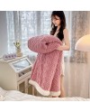 TIANSHU Couverture Polaire Double Couche, Plaid Polaire Duveteux Plaid Canape Couvertures Doux Confortables Haute Qualité