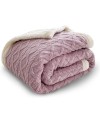 TIANSHU Couverture Polaire Double Couche, Plaid Polaire Duveteux Plaid Canape Couvertures Doux Confortables Haute Qualité