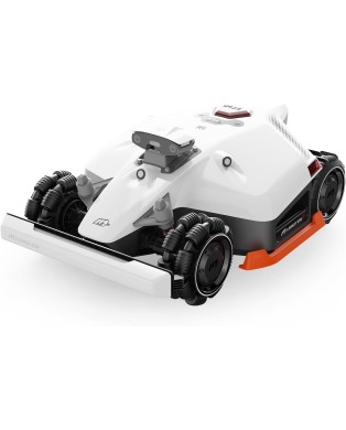 MAMMOTION LUBA 2 AWD 5000X Robot Tondeuse, Tondeuse à Gazon Robot sans Fil Périphérique, jusqu'à 5000 m², UltraSense AI