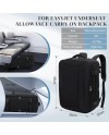 Bagage Cabine 45x36x20 pour Easyjet Sac À Dos Voyage Cabine Avion 30L Sac 45x36x20 Bagage a Main avec Compartiment Séparé pour