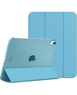 MoKo Coque pour iPad 10ème Génération 10,9 Pouces en 2022, Étui Mince en PC Translucide pour iPad 10ème Gén, iPad 10 Housse