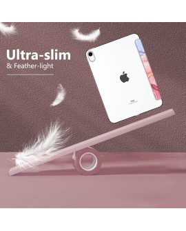 MoKo Coque pour iPad 10ème Génération 10,9 Pouces en 2022, Étui Mince en PC Translucide pour iPad 10ème Gén, iPad 10 Housse