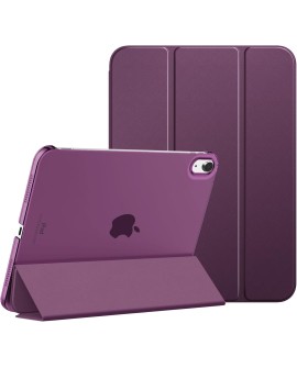 MoKo Coque pour iPad 10ème Génération 10,9 Pouces en 2022, Étui Mince en PC Translucide pour iPad 10ème Gén, iPad 10 Housse