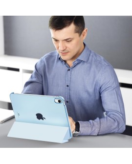 MoKo Coque pour iPad 10ème Génération 10,9 Pouces en 2022, Étui Mince en PC Translucide pour iPad 10ème Gén, iPad 10 Housse