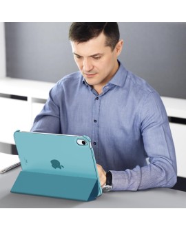 MoKo Coque pour iPad 10ème Génération 10,9 Pouces en 2022, Étui Mince en PC Translucide pour iPad 10ème Gén, iPad 10 Housse